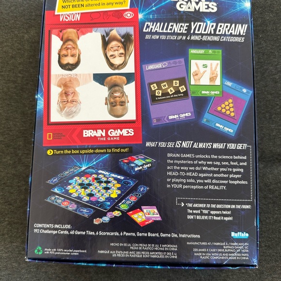National Geographic Brain Games The Game - Family Game - Picture 2 of 6